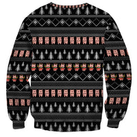 Merry Pigmas Christmas Sweatshirt Xmas Holiday Patterns - Wonder Print Shop