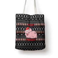 Merry Pigmas Christmas Tote Bag Xmas Holiday Patterns - Wonder Print Shop