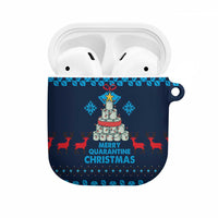 Merry Quarantine Christmas AirPods Case Xmas Holiday Patterns - Wonder Print Shop