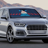 Merry Quarantine Christmas Auto Sun Shade Xmas Holiday Patterns - Wonder Print Shop