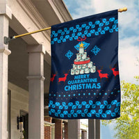 Merry Quarantine Christmas Garden Flag Xmas Holiday Patterns - Wonder Print Shop