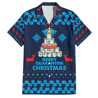 Merry Quarantine Christmas Hawaiian Shirt Xmas Holiday Patterns - Wonder Print Shop