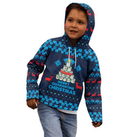 Merry Quarantine Christmas Kid Hoodie Xmas Holiday Patterns - Wonder Print Shop