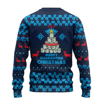 Merry Quarantine Christmas Ugly Christmas Sweater Xmas Holiday Patterns - Wonder Print Shop