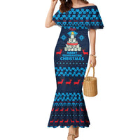 Merry Quarantine Christmas Mermaid Dress Xmas Holiday Patterns - Wonder Print Shop