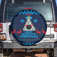 Merry Quarantine Christmas Spare Tire Cover Xmas Holiday Patterns - Wonder Print Shop