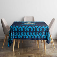 Merry Quarantine Christmas Tablecloth Xmas Holiday Patterns - Wonder Print Shop