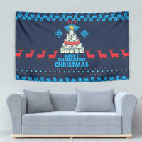 Merry Quarantine Christmas Tapestry Xmas Holiday Patterns - Wonder Print Shop