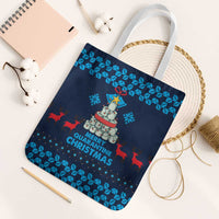 Merry Quarantine Christmas Tote Bag Xmas Holiday Patterns - Wonder Print Shop
