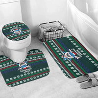 Merry Sharkmas Christmas Bathroom Set Xmas Holiday Patterns - Wonder Print Shop