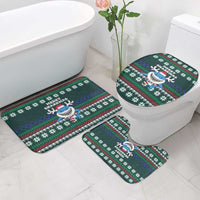 Merry Sharkmas Christmas Bathroom Set Xmas Holiday Patterns - Wonder Print Shop