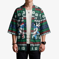 Merry Sharkmas Christmas Kimono Xmas Holiday Patterns - Wonder Print Shop