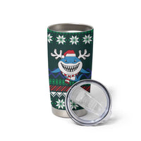 Merry Sharkmas Christmas Tumbler Cup Xmas Holiday Patterns - Wonder Print Shop