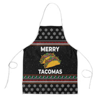 Merry Tacomas Christmas Apron Xmas Holiday Patterns - Wonder Print Shop
