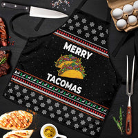 Merry Tacomas Christmas Apron Xmas Holiday Patterns - Wonder Print Shop