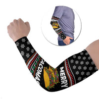 Merry Tacomas Christmas Arm Sleeves Xmas Holiday Patterns - Wonder Print Shop