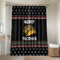 Merry Tacomas Christmas Bathroom Set Xmas Holiday Patterns - Wonder Print Shop