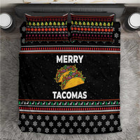 Merry Tacomas Christmas Bedding Set Xmas Holiday Patterns - Wonder Print Shop
