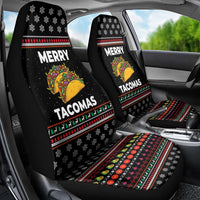 Merry Tacomas Christmas Car Seat Cover Xmas Holiday Patterns - Wonder Print Shop