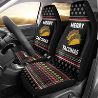 Merry Tacomas Christmas Car Seat Cover Xmas Holiday Patterns - Wonder Print Shop