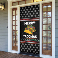 Merry Tacomas Christmas Door Cover Xmas Holiday Patterns - Wonder Print Shop