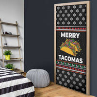 Merry Tacomas Christmas Door Cover Xmas Holiday Patterns - Wonder Print Shop