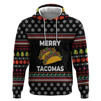Merry Tacomas Christmas Hoodie Xmas Holiday Patterns - Wonder Print Shop