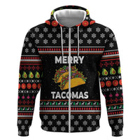 Merry Tacomas Christmas Hoodie Xmas Holiday Patterns - Wonder Print Shop