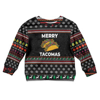 Merry Tacomas Christmas Kid Ugly Christmas Sweater Xmas Holiday Patterns - Wonder Print Shop