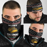 Merry Tacomas Christmas Neck Gaiter Xmas Holiday Patterns - Wonder Print Shop