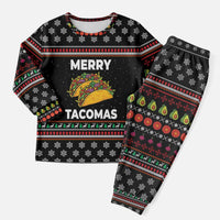 Merry Tacomas Christmas Pajama Set Xmas Holiday Patterns - Wonder Print Shop