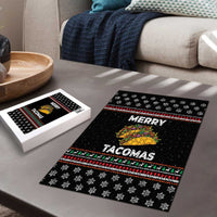 Merry Tacomas Christmas Puzzle Xmas Holiday Patterns - Wonder Print Shop