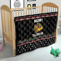 Merry Tacomas Christmas Quilt Xmas Holiday Patterns - Wonder Print Shop