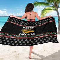 Merry Tacomas Christmas Sarong Xmas Holiday Patterns - Wonder Print Shop