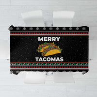 Merry Tacomas Christmas Tablecloth Xmas Holiday Patterns - Wonder Print Shop