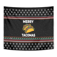 Merry Tacomas Christmas Tapestry Xmas Holiday Patterns - Wonder Print Shop
