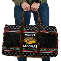 Merry Tacomas Christmas Travel Bag Xmas Holiday Patterns - Wonder Print Shop