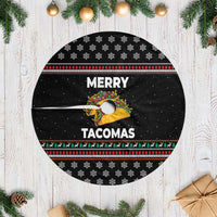 Merry Tacomas Christmas Tree Skirt Xmas Holiday Patterns - Wonder Print Shop
