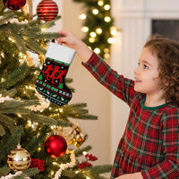 Running Oh What Fun Christmas Stocking Xmas Holiday Patterns - Wonder Print Shop