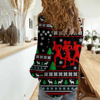Running Oh What Fun Christmas Women Casual Shirt Xmas Holiday Patterns - Wonder Print Shop