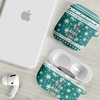 Sanitizer Merry Christmas AirPods Case Xmas Holiday Patterns - Wonder Print Shop