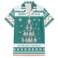 Sanitizer Merry Christmas Hawaiian Shirt Xmas Holiday Patterns - Wonder Print Shop