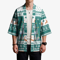 Sanitizer Merry Christmas Kimono Xmas Holiday Patterns - Wonder Print Shop