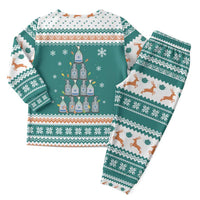 Sanitizer Merry Christmas Pajama Set Xmas Holiday Patterns - Wonder Print Shop