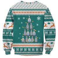 Sanitizer Merry Christmas Sweatshirt Xmas Holiday Patterns - Wonder Print Shop
