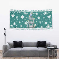 Sanitizer Merry Christmas Tapestry Xmas Holiday Patterns - Wonder Print Shop