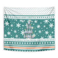 Sanitizer Merry Christmas Tapestry Xmas Holiday Patterns - Wonder Print Shop