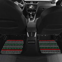 Santa And Motor Christmas Car Mats Xmas Holiday Patterns - Wonder Print Shop