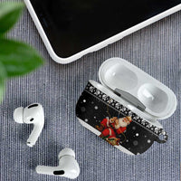 Santa Claus Fishing Christmas AirPods Case Xmas Holiday Patterns - Wonder Print Shop