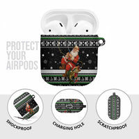 Santa Claus Fishing Christmas AirPods Case Xmas Holiday Patterns - Wonder Print Shop